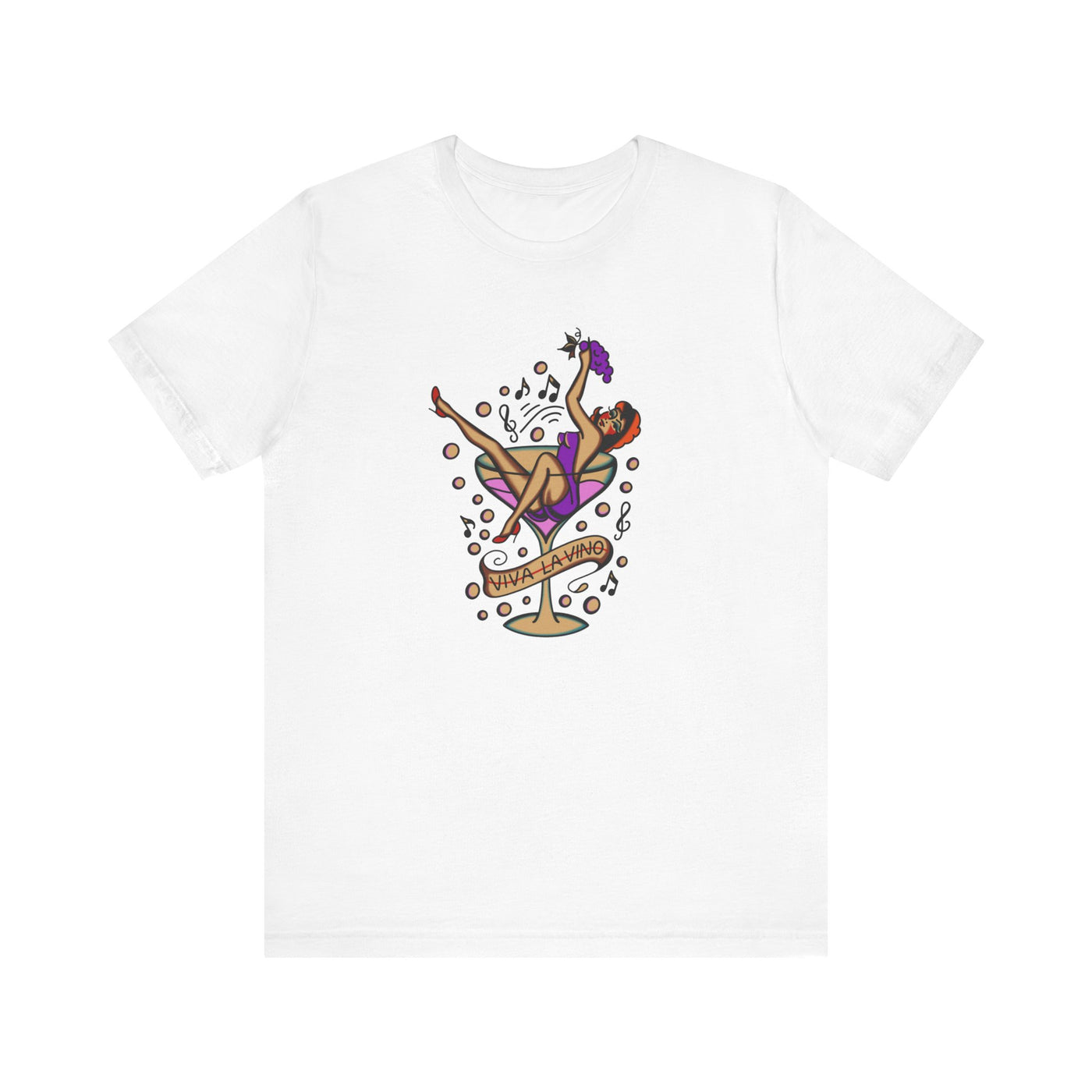 Viva la Vino #2 / M's Cotton Tee