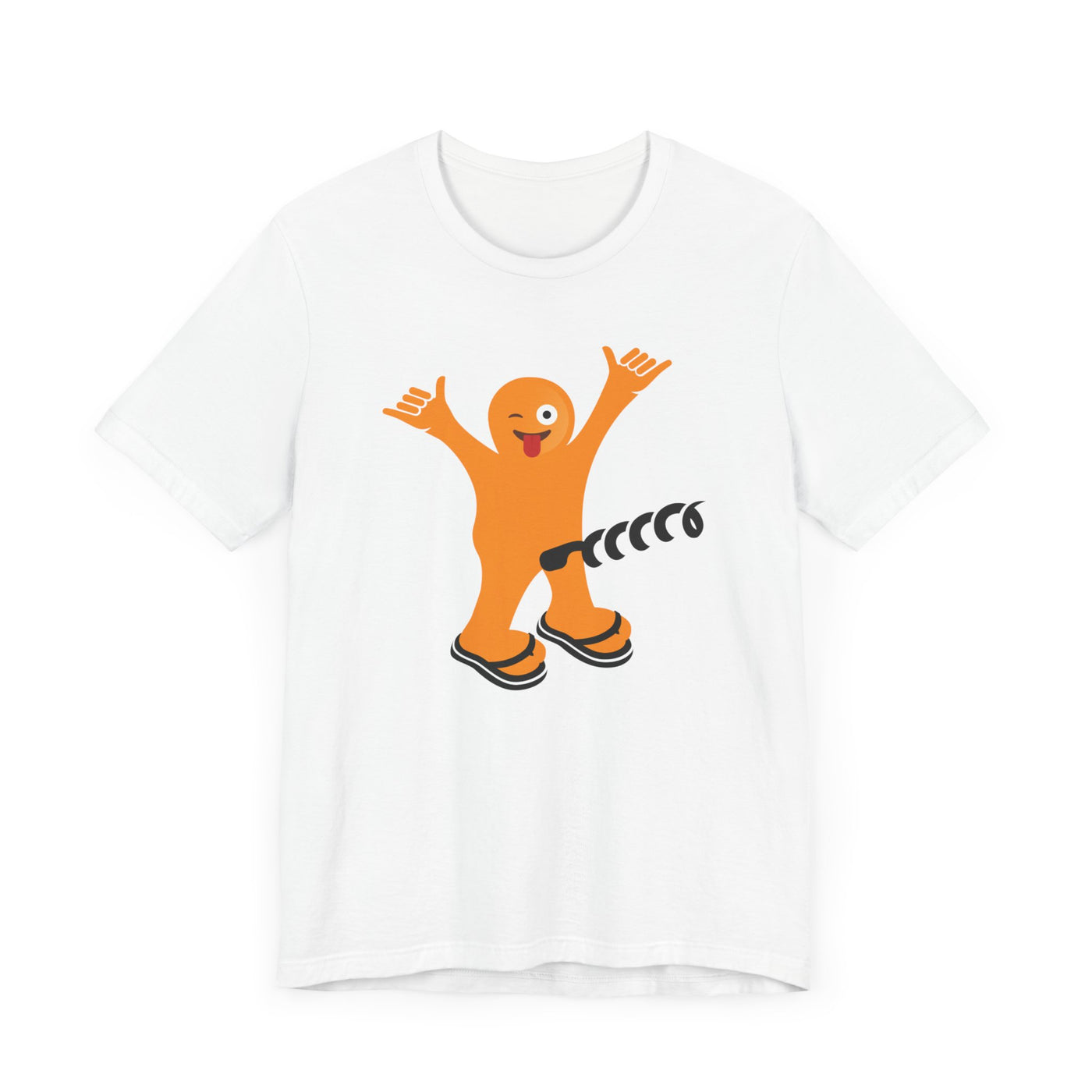 Corkscrew Orange / M's Cotton Tee