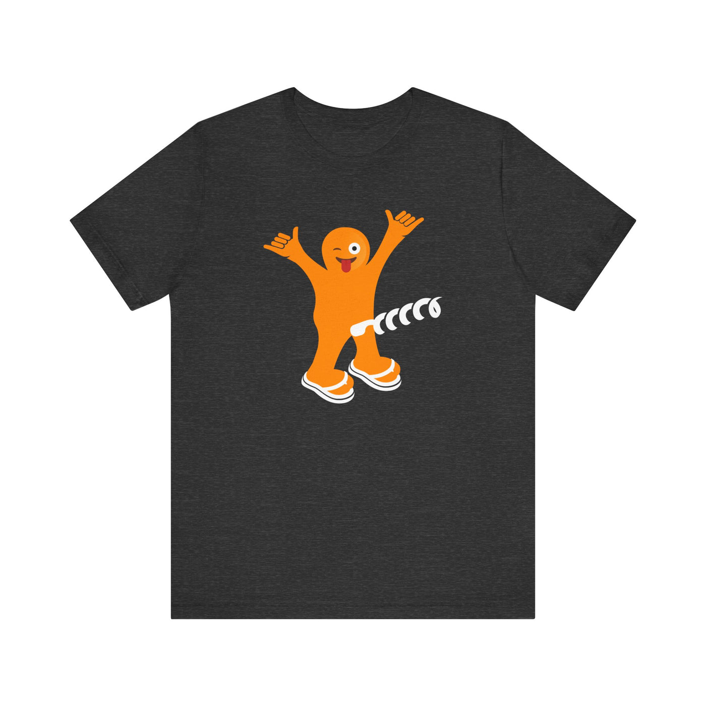 Corkscrew Orange / M's Cotton Tee