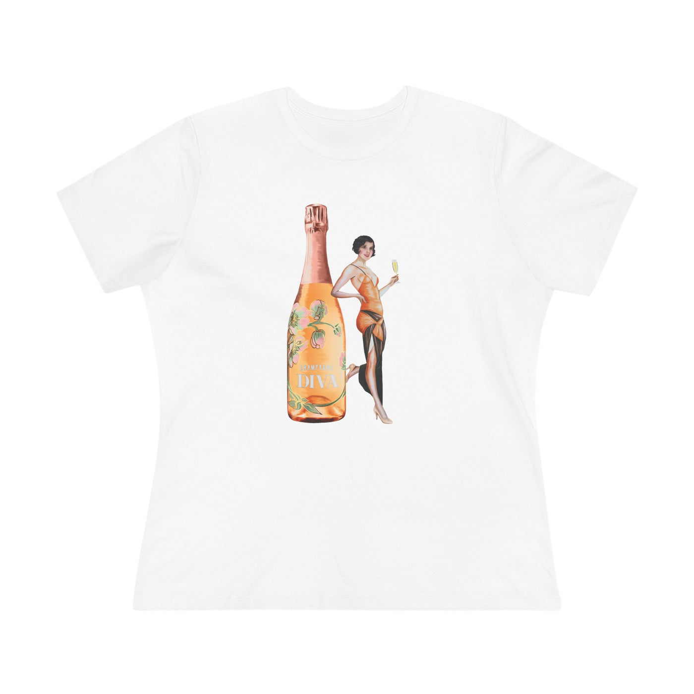 Champagne Diva / W's Cotton Tee