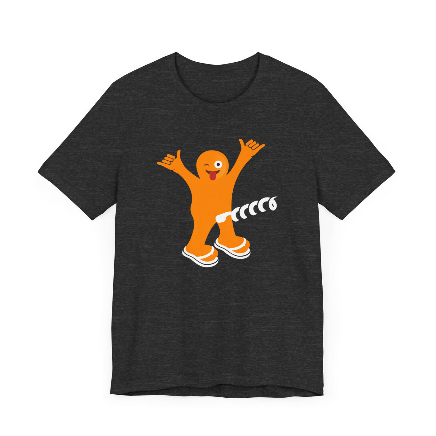 Corkscrew Orange / M's Cotton Tee