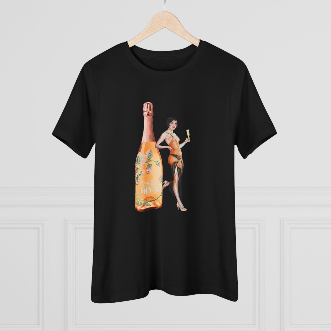 Champagne Diva / W's Cotton Tee