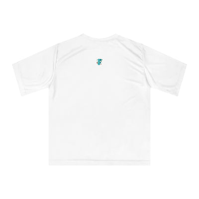 Foodie in Paradise Performance T-shirt | Unisex Athletic Tee, Summer Vibes, Beachwear, Gift for Food Lovers, Casual Wear