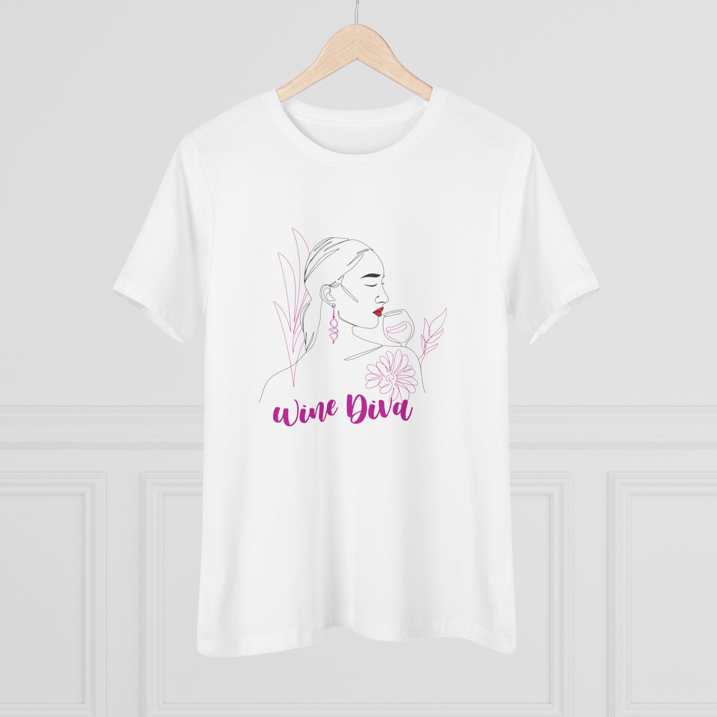 Wine Diva #1 / W's Cotton Tee