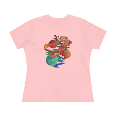 Wine Diva in Space / W's Cotton Tee