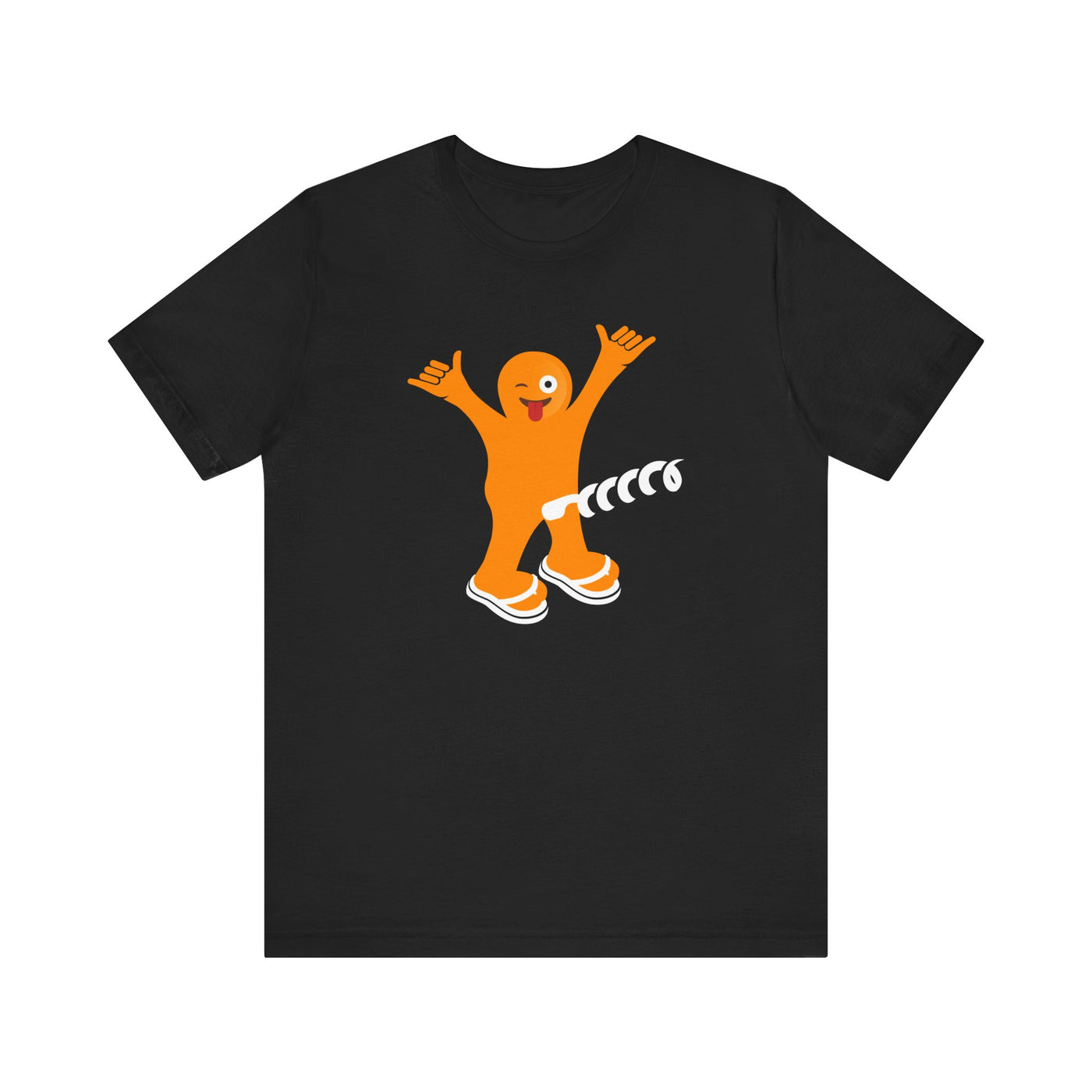 Corkscrew Orange / M's Cotton Tee